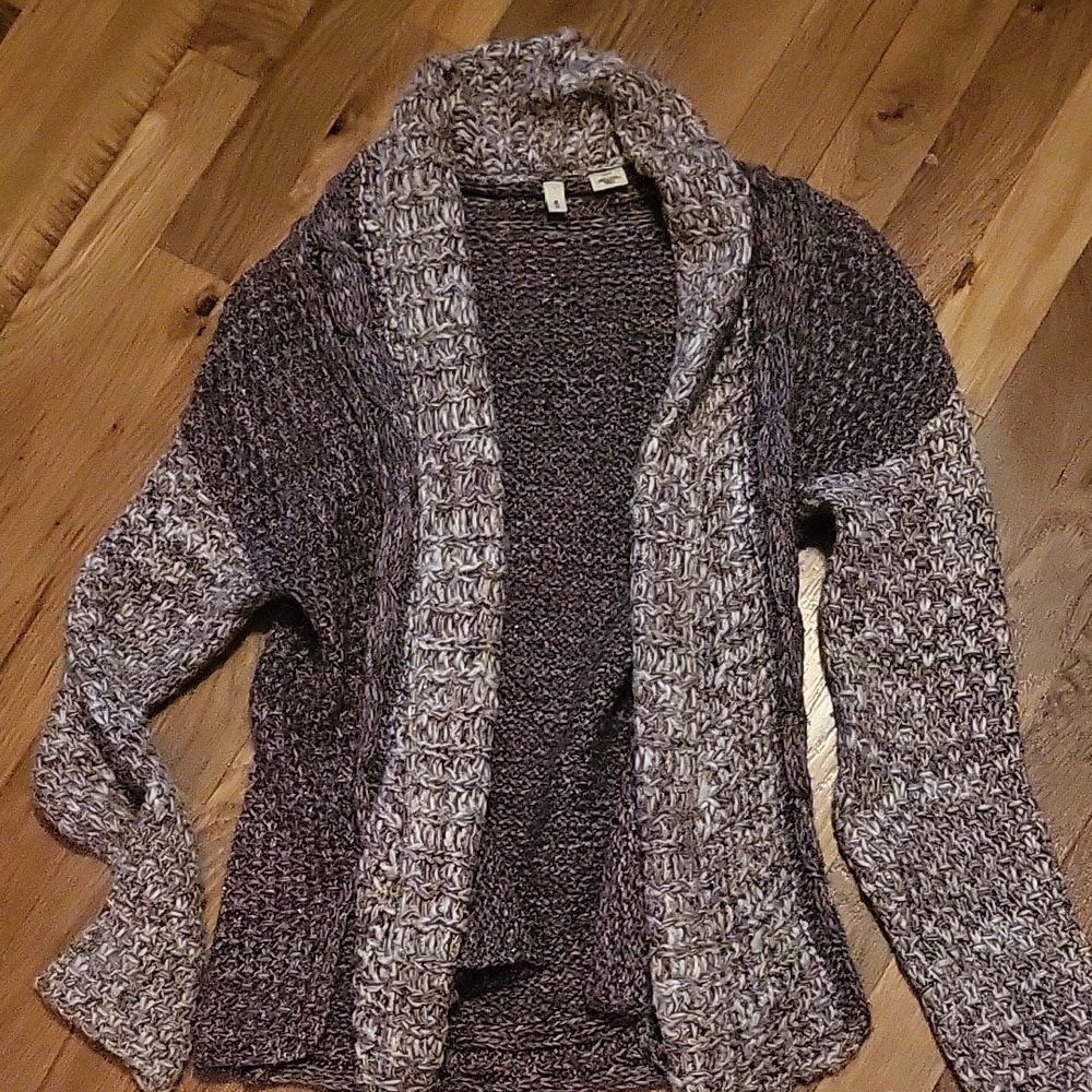 Moth By Anthropologie Multitone Knit Women's Cardigan